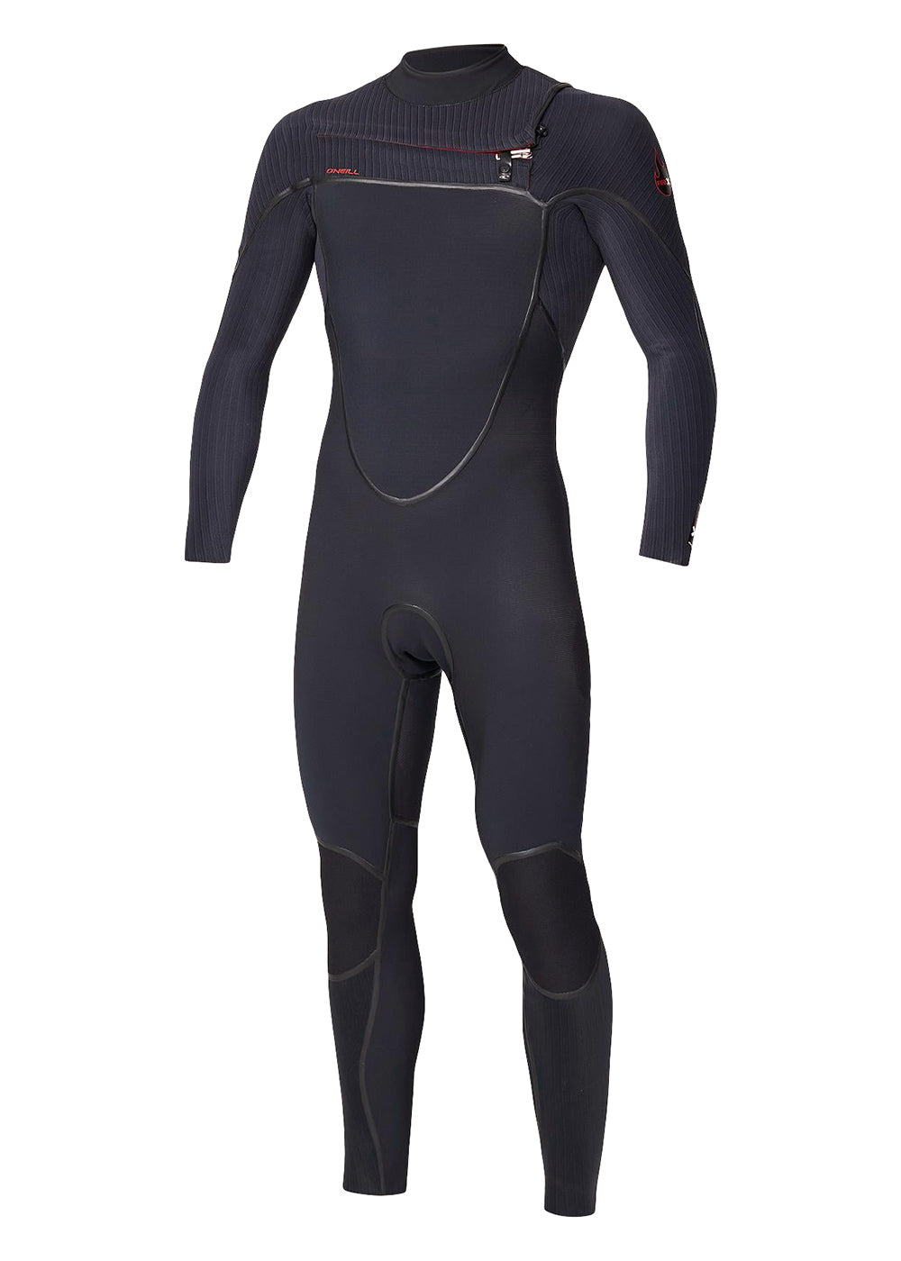 O'Neill Men's Hyper Fire X 4/3mm CZ Steamer Wetsuit - Premium Neoprene Surfing Wetsuit for Cold Water Surfing, Diving & Water Sports