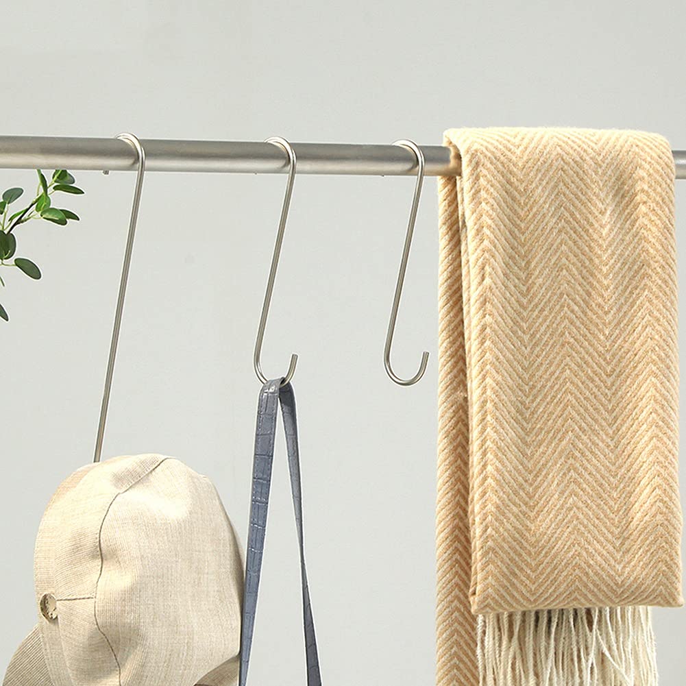 Stainless Steel Wall-Mounted Clothing Rack - 120x28cm Silver Garment Display Stand for Retail Stores & Boutiques | Perfect for Mall Shops, Clothing Stores and Fashion Boutique Displays