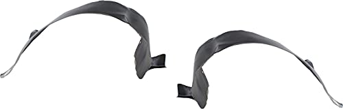 Evan Fischer 2-Piece Fender Liner Set Compatible with 1999-2005 Pontiac Montana & 1997-1999 Pontiac Trans Sport - Front Left & Right Side Replacement for Improved Vehicle Protection and Road Debris Defense - Perfect for Daily Commuting and Highway Driving