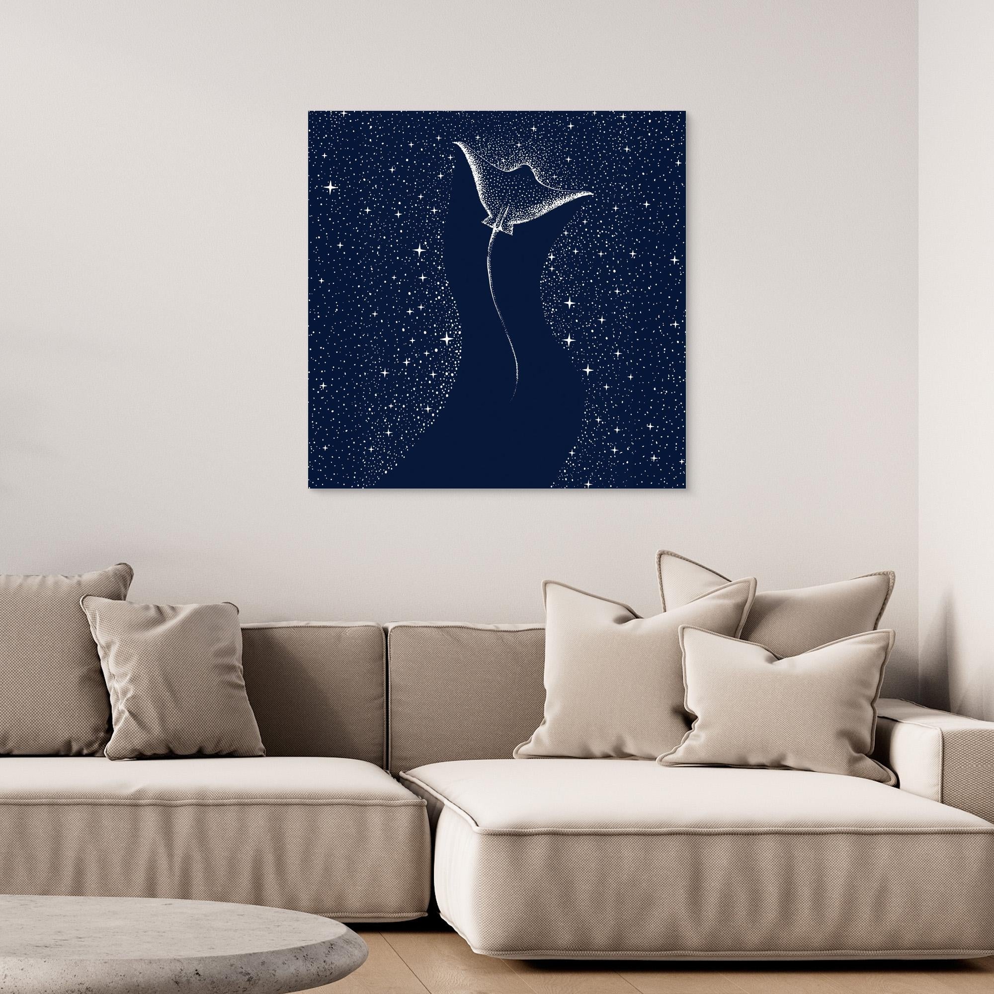 Star Collector Canvas Print by Alirıza Çakir - Stunning Wall Art for Living Room, Bedroom & Office Decor