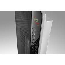 DeLonghi TCH8093ER Digital Ceramic Tower Heater - Energy Efficient Space Heater with Adjustable Thermostat | Refurbished with Home Essentials Warranty | Perfect for Bedroom, Office & Living Room Heating