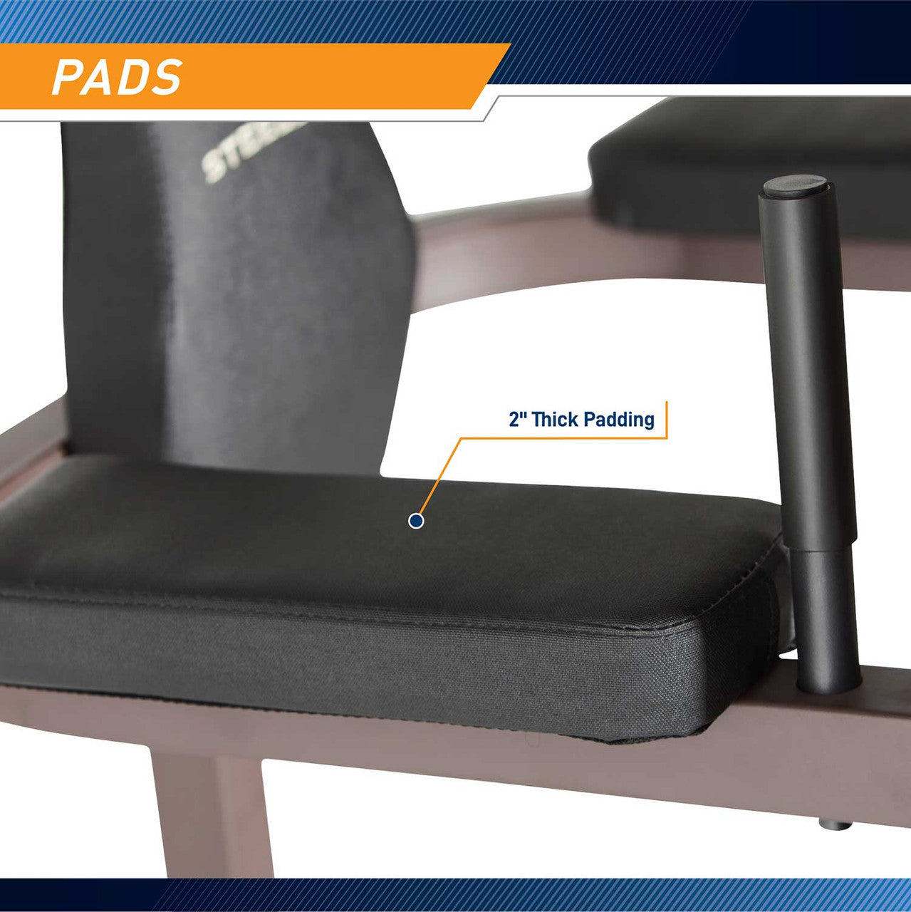 SteelBody STB 98501 Power Tower - Heavy Duty Pull Up & Dip Station for Home Gym - Perfect for Strength Training, Calisthenics & Full Body Workouts