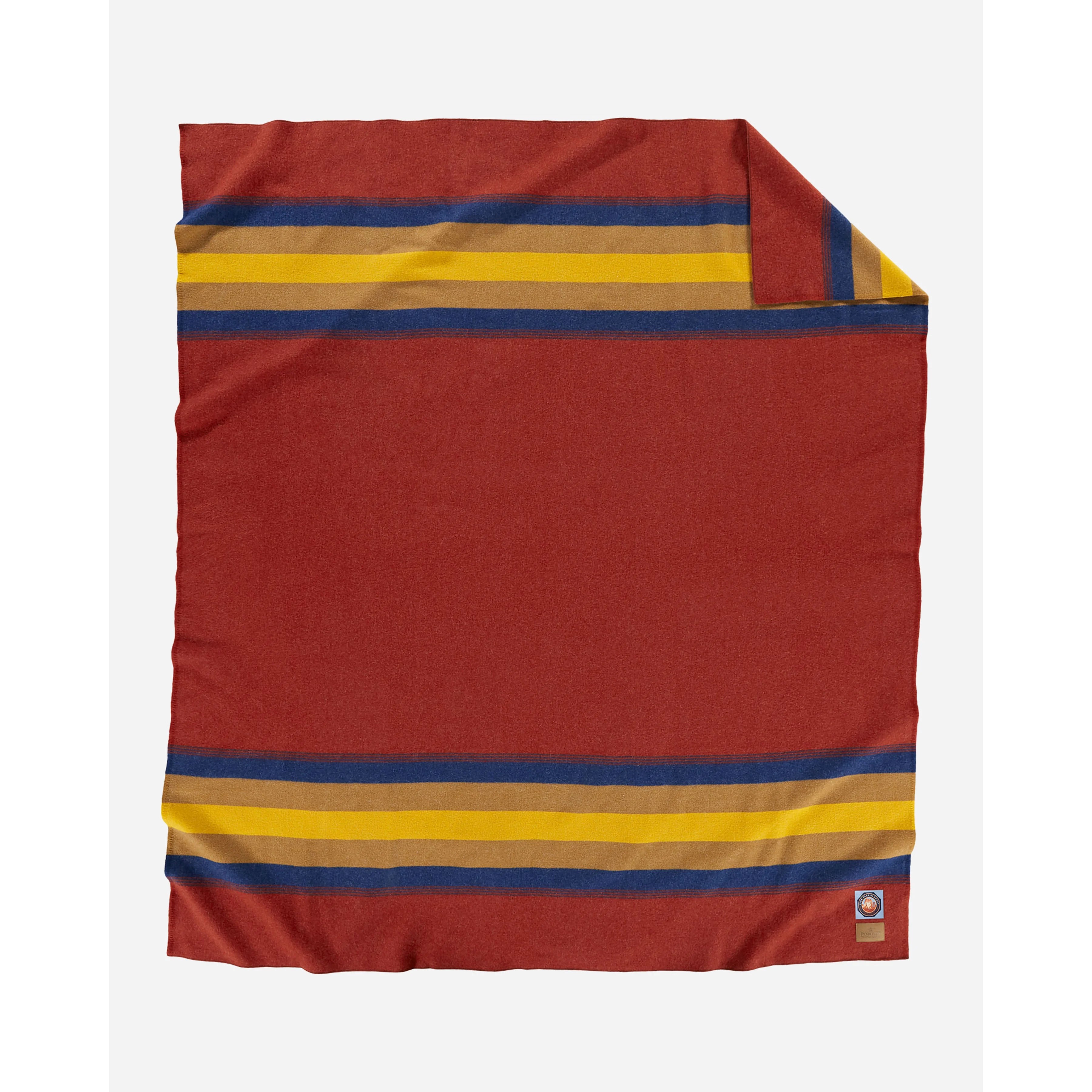 Pendleton Zion National Park Blanket - Premium Wool Camping Blanket for Hiking, Picnics & Outdoor Adventures - Cozy Throw for Campfire Nights & Home Decor