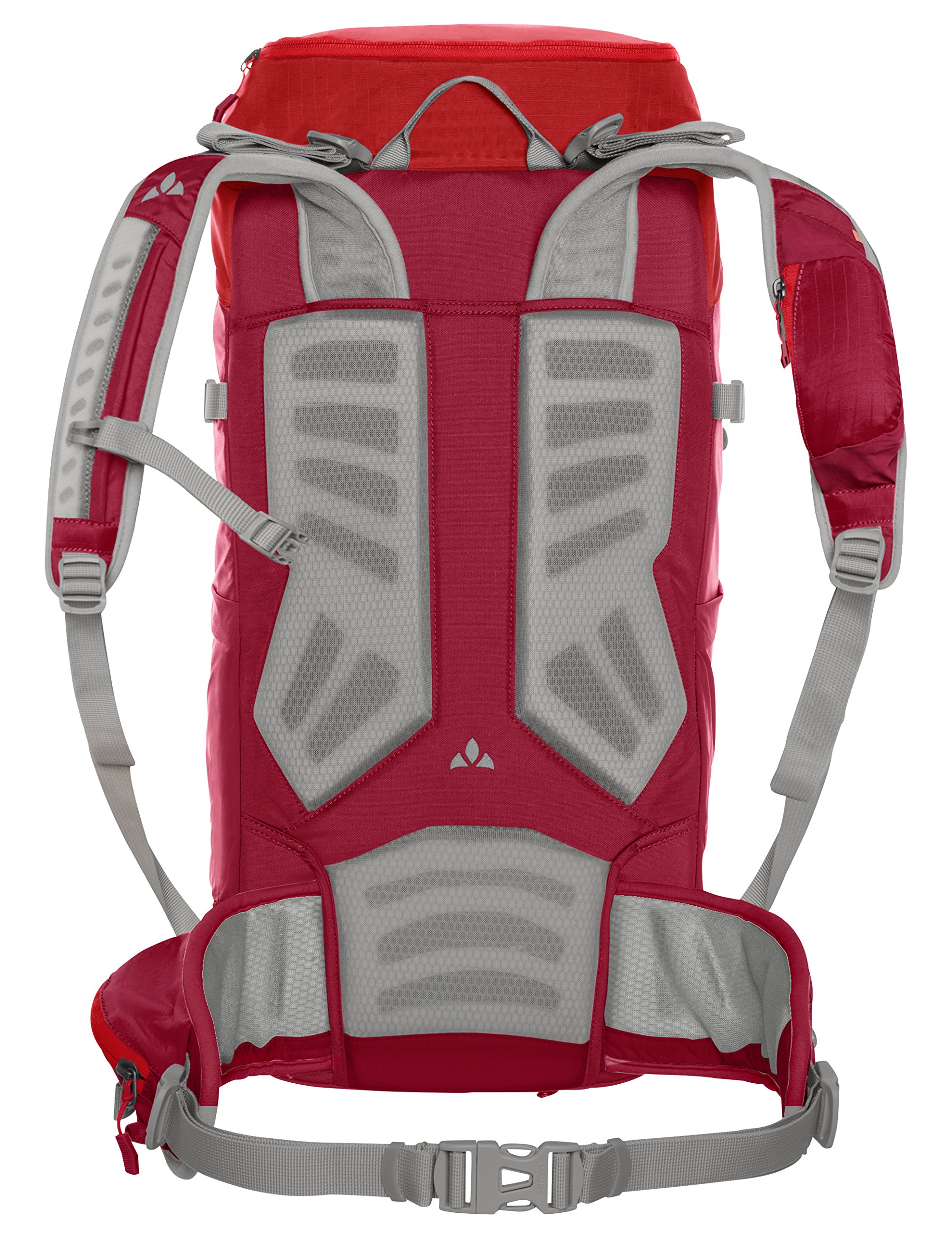 Faude Prokyon 28 Women's Hiking Backpack - Lightweight Waterproof Daypack for Outdoor Adventures, Travel & Commuting (Red)