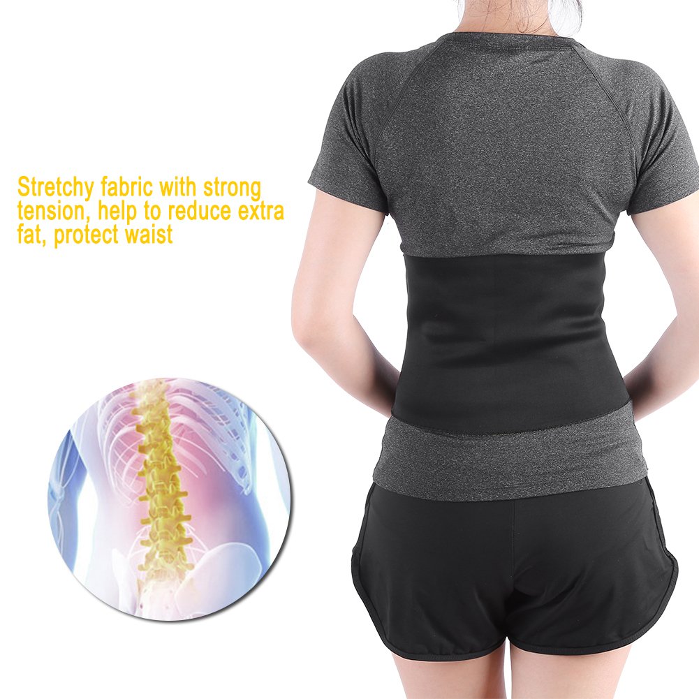 Dioche Women's Waist Trainer Belt - Slimming Body Shaper for Weight Loss, Hot Sweat Sports Girdle with 6 Sizes (XXS-XXL) - Perfect for Workouts, Postpartum Recovery & Everyday Shapewear