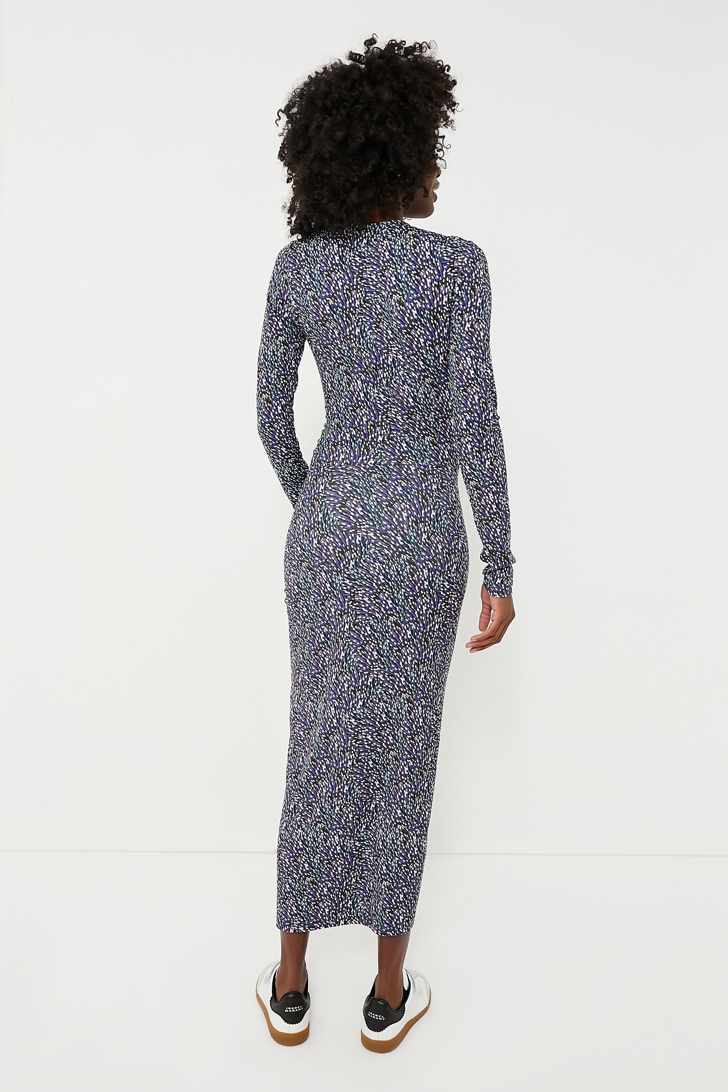 Blue Jelina Dress - Elegant Women's Casual Summer Dress for Outdoor & Party Wear | Perfect for Beach, Vacation, and Date Nights