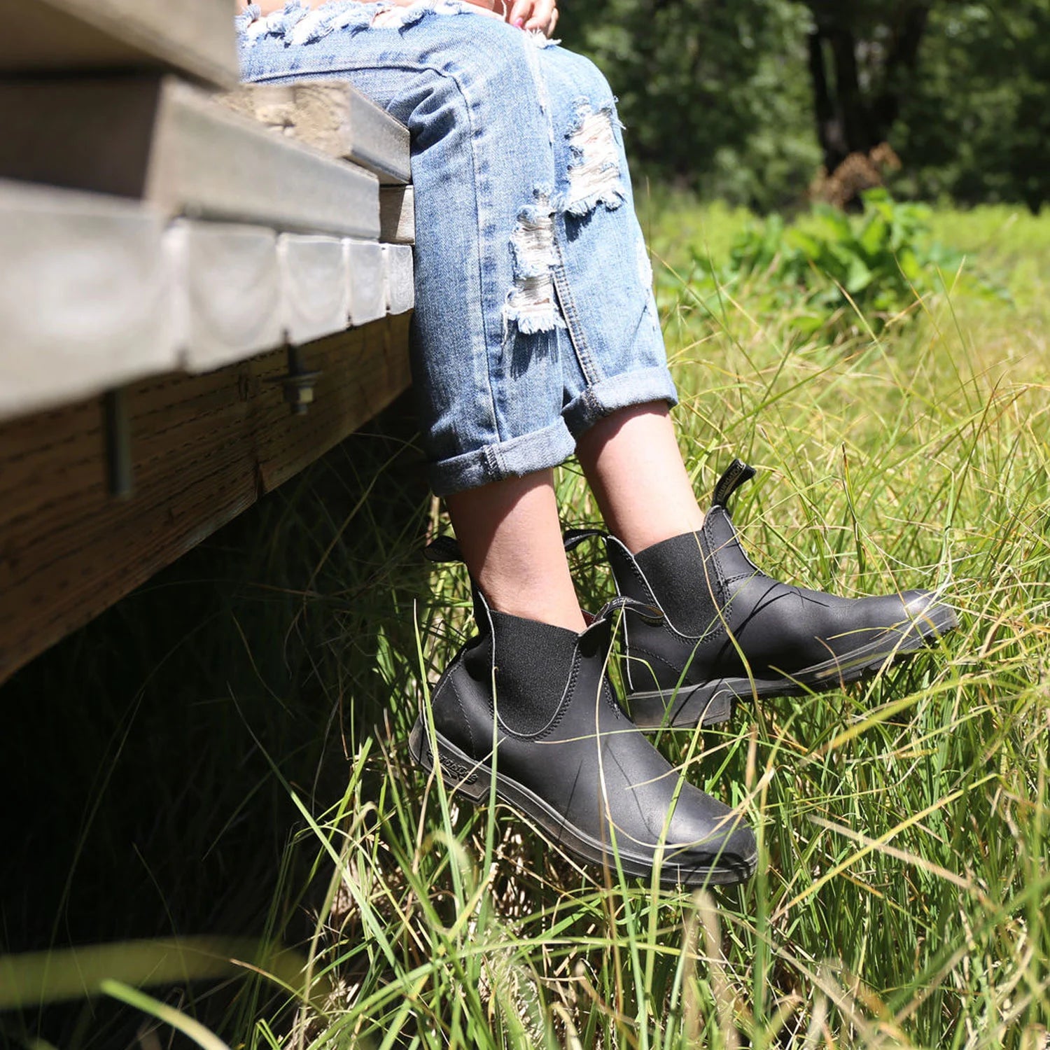 Blundstone 510 Original Black Leather Chelsea Boots for Men & Women - Comfortable Slip-On Ankle Boots for Work, Outdoor & Casual Wear