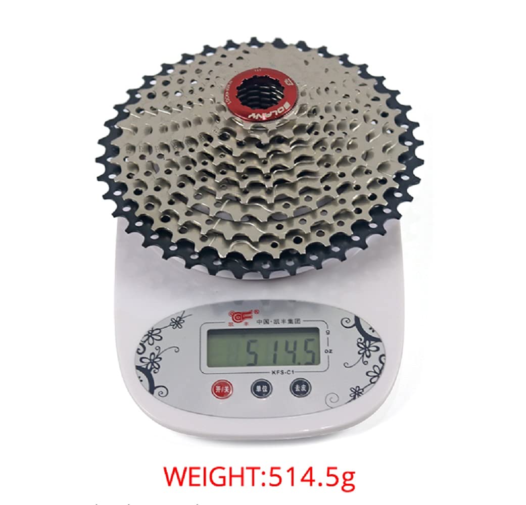 BOLANY 10-Speed Bike Cassette - Compatible with Mountain & Road Bikes | Smooth Shifting for Trail Riding & Commuting