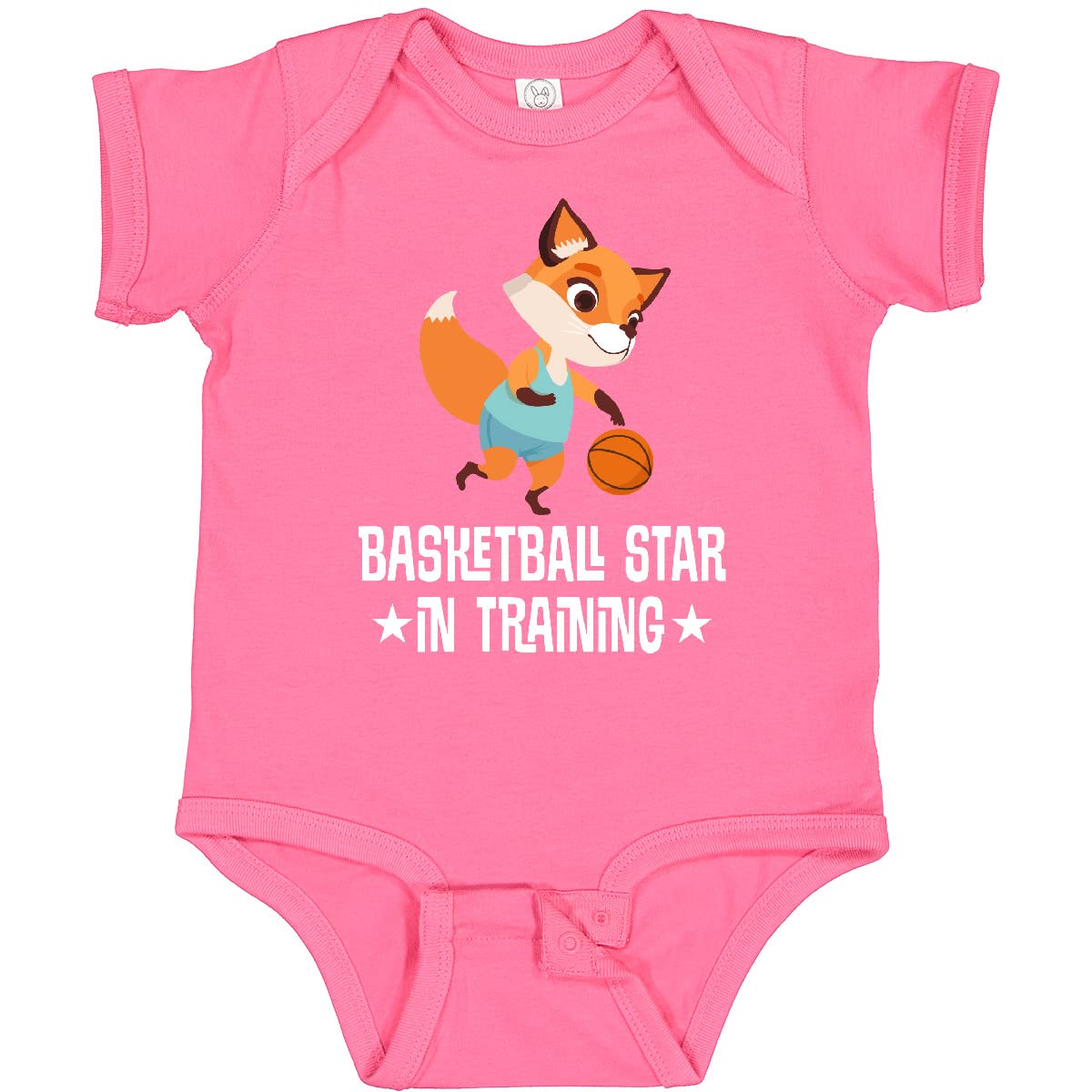 Inktastic Future Basketball Player in Training Baby Bodysuit - Cute Basketball-Themed Onesie for Infants & Toddlers - Perfect for Playtime, Sports Events, and Photo Shoots