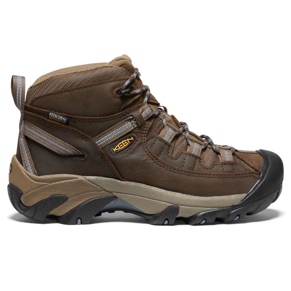 KEEN Women's Waterproof Hiking Boots - Lightweight & Comfortable Outdoor Shoes for Trail Walking, Camping & Backpacking