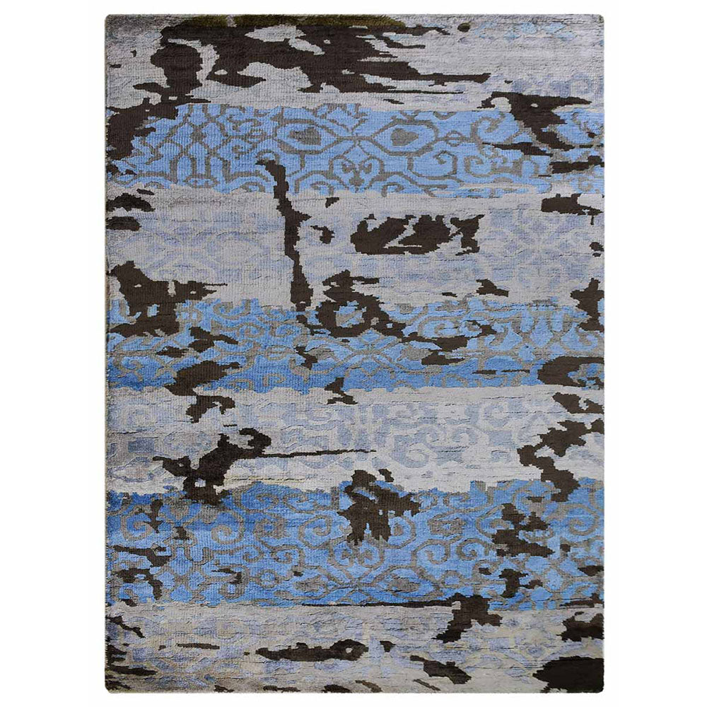 Handmade Hypnotic Eastern Hand-Knotted Rug - Boho Chic Home Decor for Living Room, Bedroom & Office