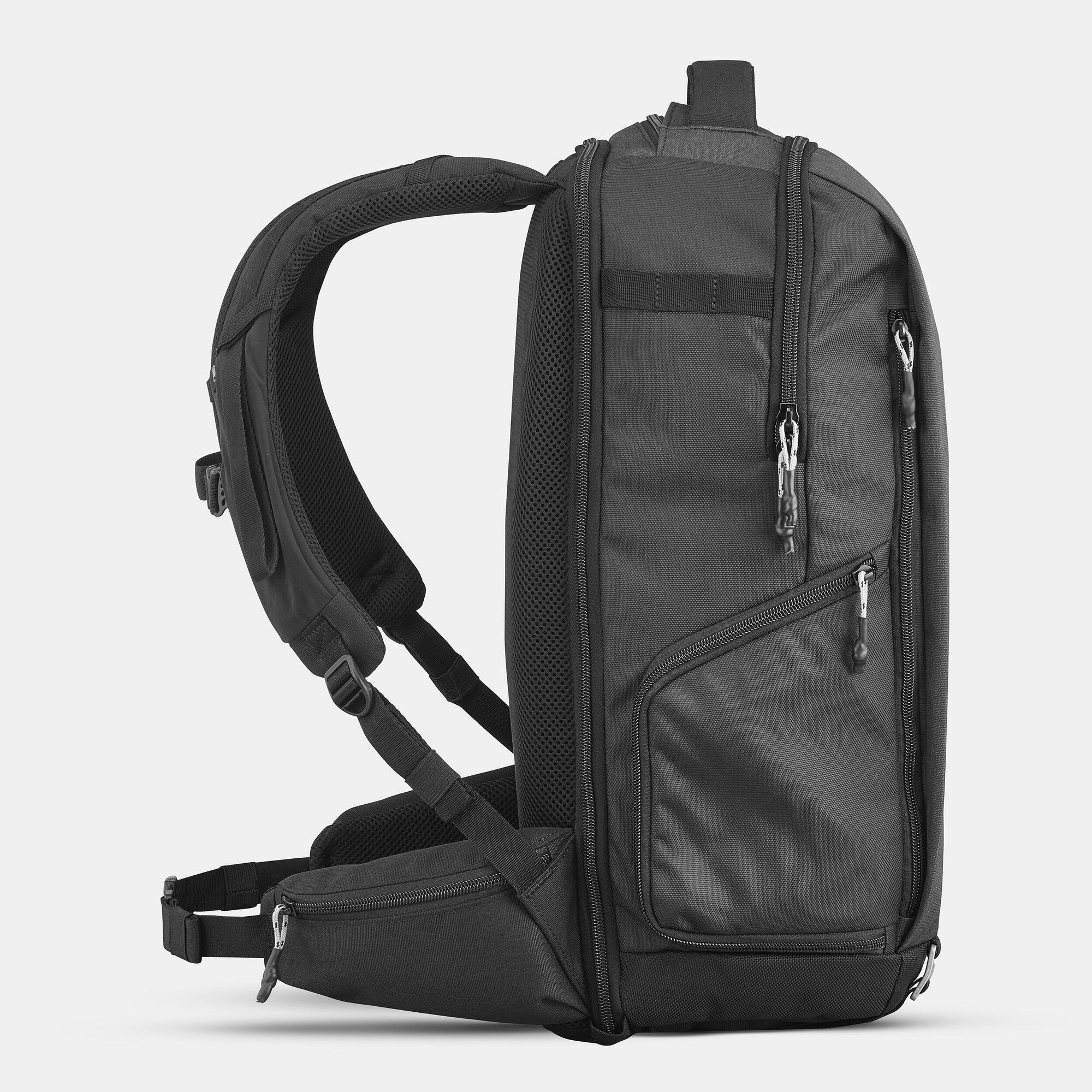 Quechua NH Explorer 900 Focus Camera Backpack - Waterproof DSLR Camera Bag for Travel & Hiking - Perfect for Photographers & Outdoor Adventures