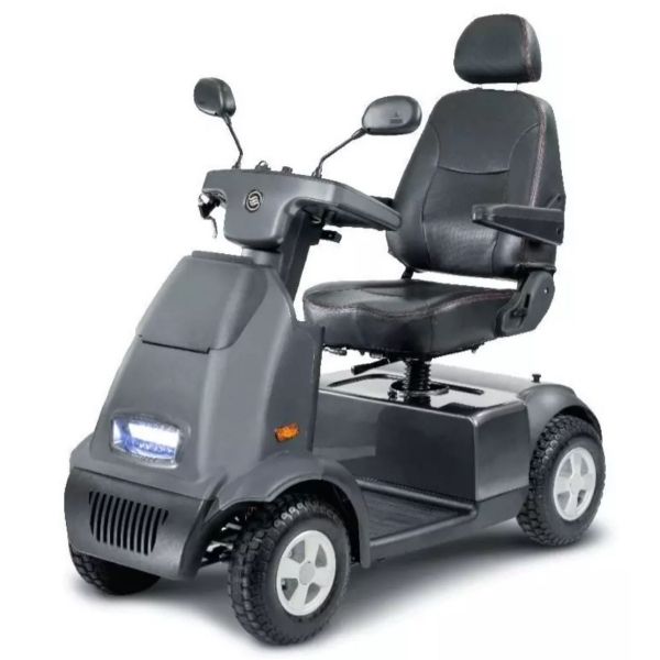 AFIKIM Afiscooter C4 4-Wheel Mobility Scooter for Adults - Heavy Duty Electric Scooter for Outdoor & Indoor Use - Ideal for Shopping, Travel & Daily Commuting