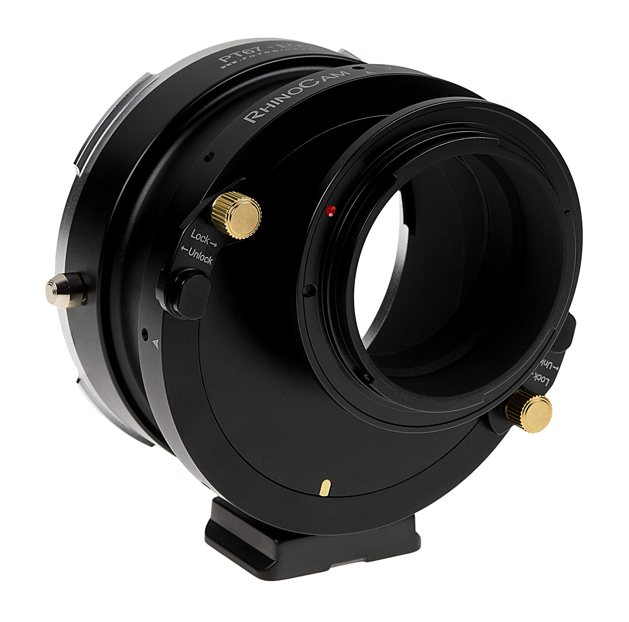 RhinoCam Vertex Rotating Stitching Adapter for Pentax 6x7 (P67) to Canon RF Mount | Lens Adapter for SLR to Mirrorless Cameras | Perfect for Photography, Videography & Professional Shooting