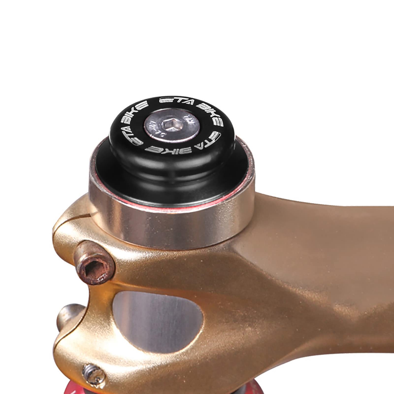 Aluminum Alloy Bicycle Headset Top Cap for 28.6mm Steerer Fork - Durable MTB & Road Bike Accessory - Perfect for Mountain Biking, Road Cycling & Bike Maintenance