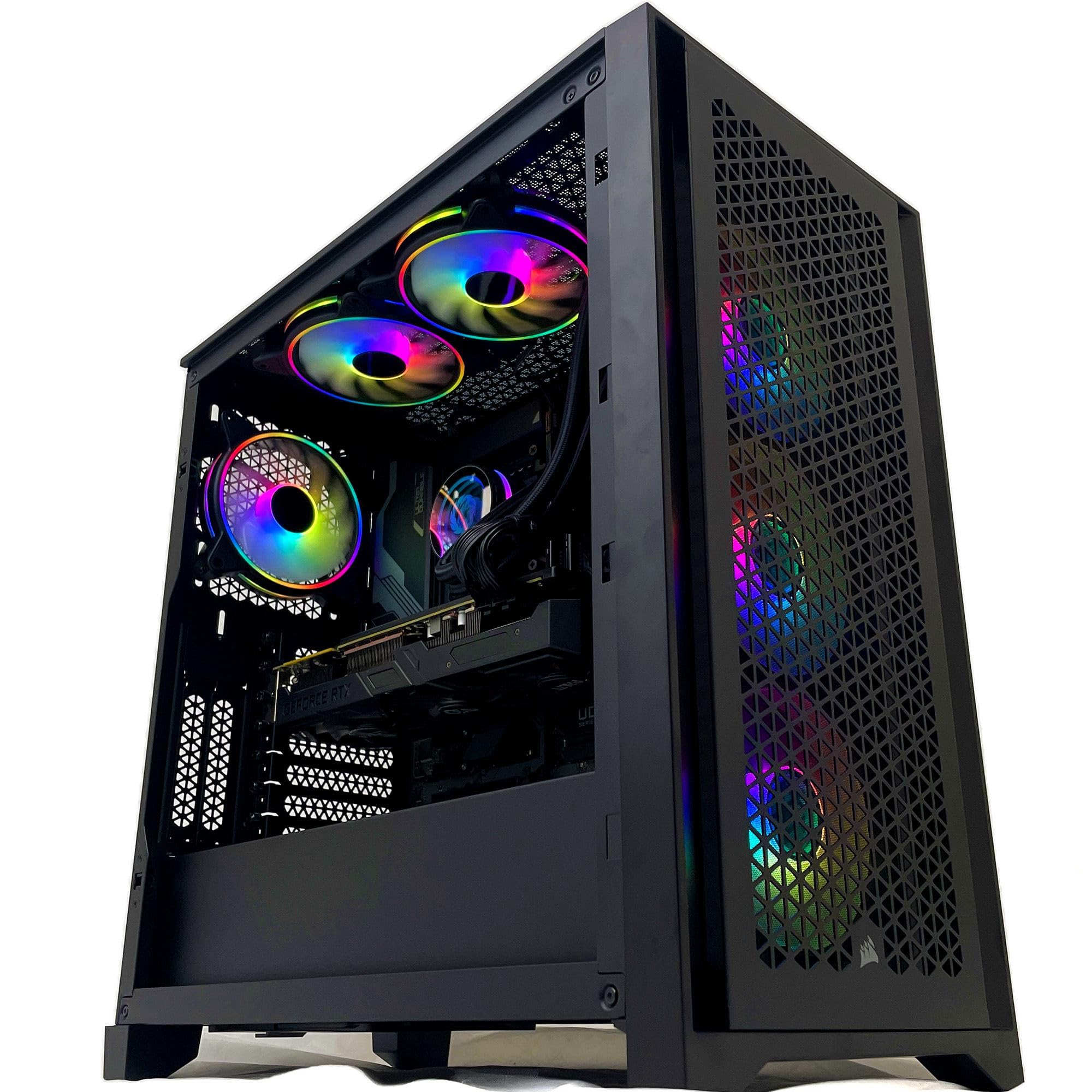 Ginger6 Gaming PC Desktop 14ZI10G-6WX - Intel Core i7 14700KF, AMD Radeon RX 9070 XT 16GB, 1TB NVMe SSD, 16GB DDR5, Z790, WiFi 6E, Liquid Cooling, Win 10 Home - Perfect for 4K Gaming, Streaming & VR