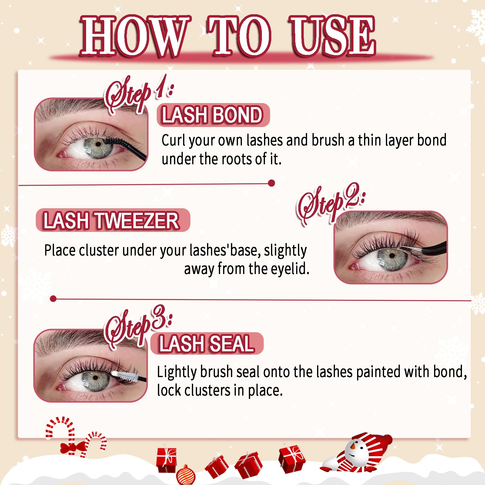 Anforlin Glitter Lash Clusters - 168 Pcs 10-20mm Manga Eyelash Extensions, C Curl Individual False Lashes for Christmas, Halloween, Cosplay & Party Makeup | Perfect for Special Occasions & Dramatic Eye Looks