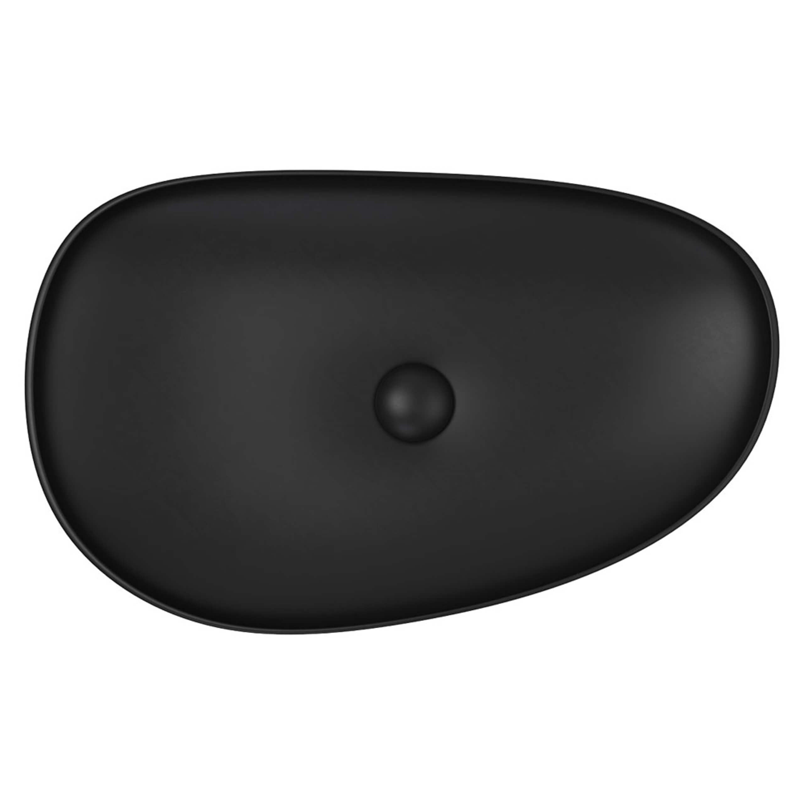Fienza Pebble Large Slim Edge Ceramic Bathroom Sink - 25.6