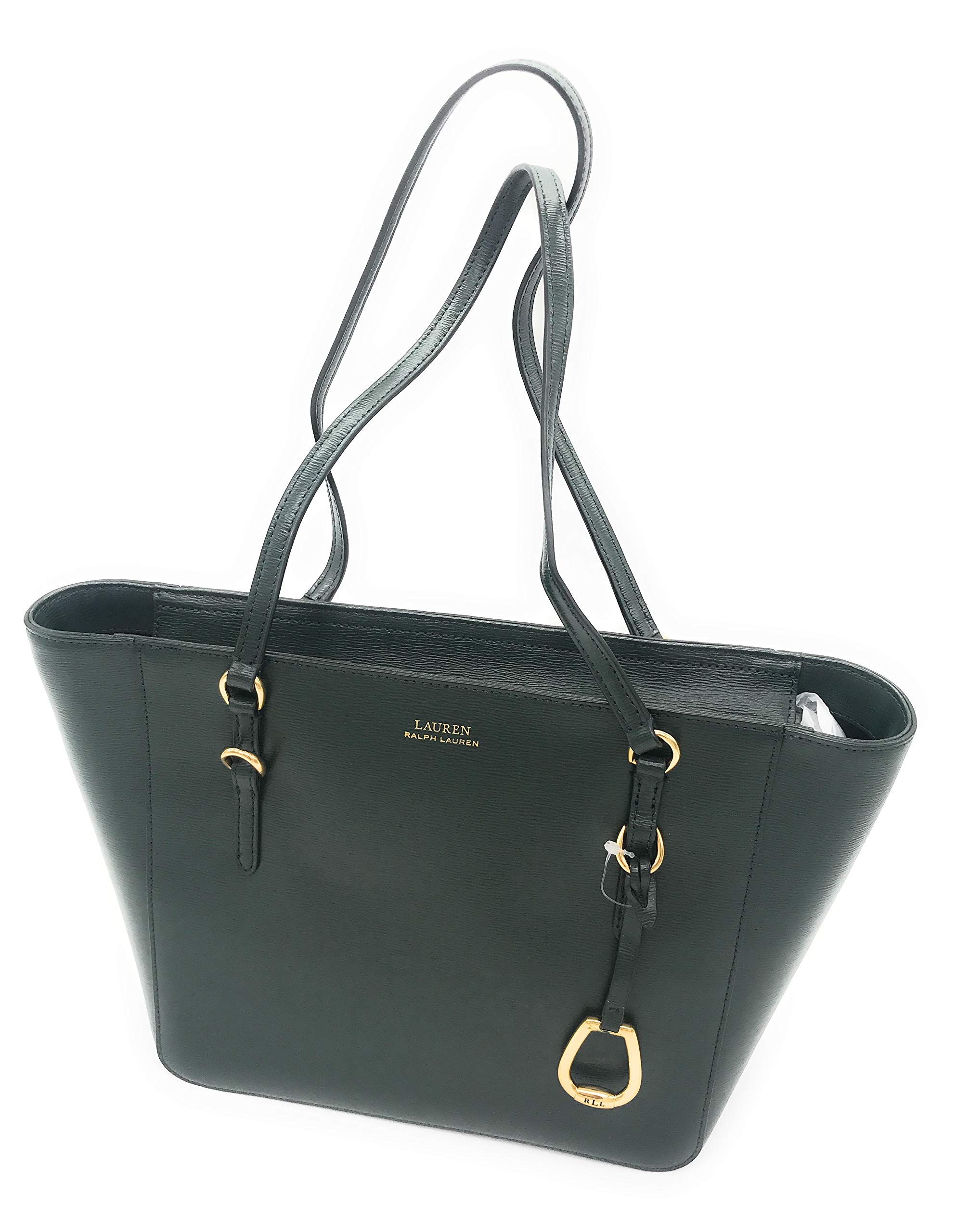 Ralph Lauren Medium Top Zip Tote Bag in Racing Green - Stylish & Spacious Women's Handbag for Work, Travel & Everyday Use