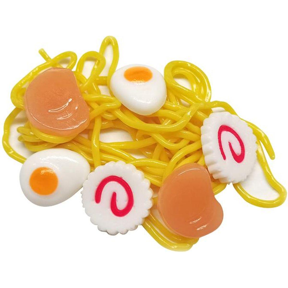 Naruto Shippuden Anime Gummy Ramen Candy Kit - Japanese Anime Themed Sweet Snacks for Kids & Adults - Perfect for Birthday Parties, Cosplay Events & Anime Lovers Gifts