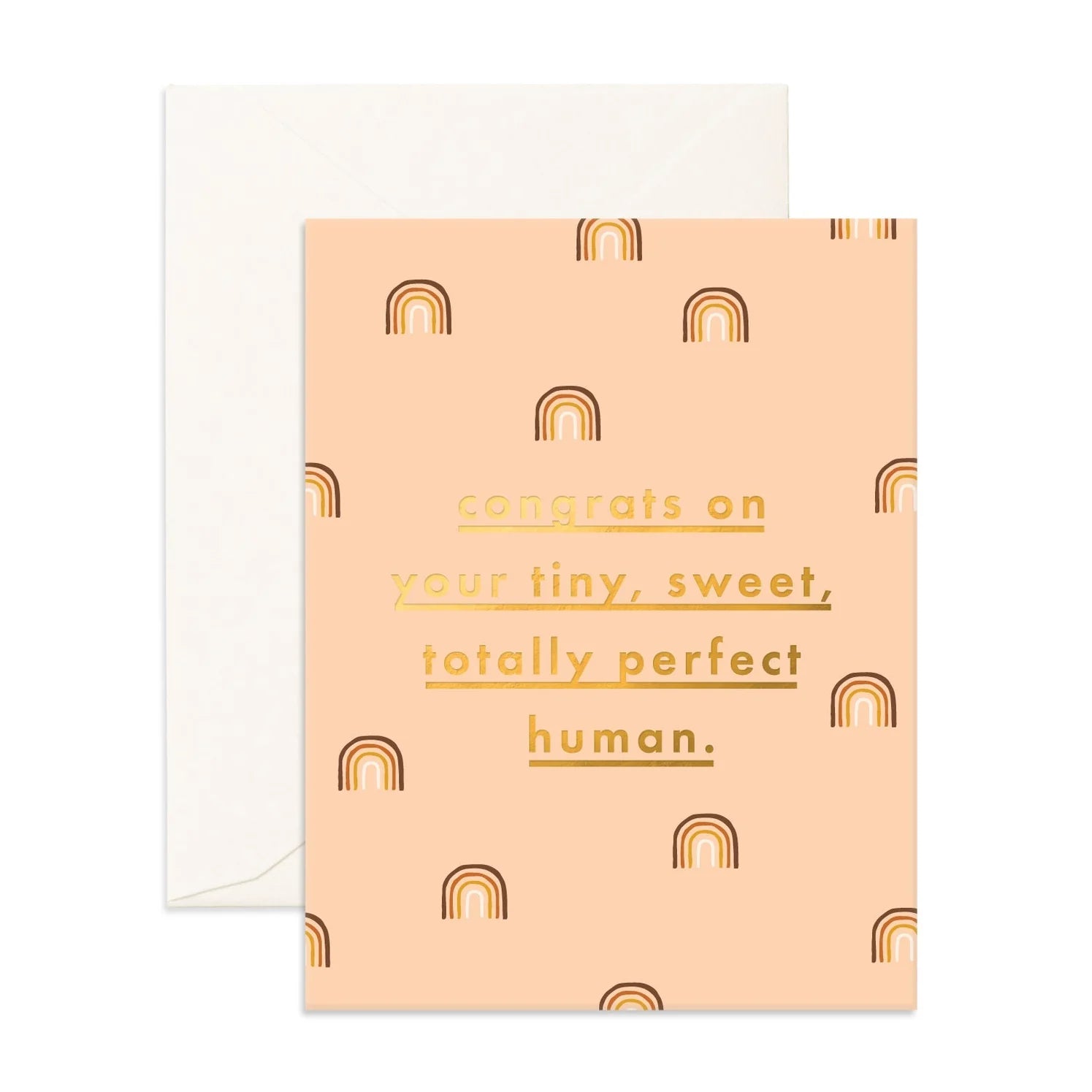 Rainbow Baby Greeting Card - Congratulations on Your Newborn - Perfect for Baby Showers, Birth Announcements & New Parent Gifts