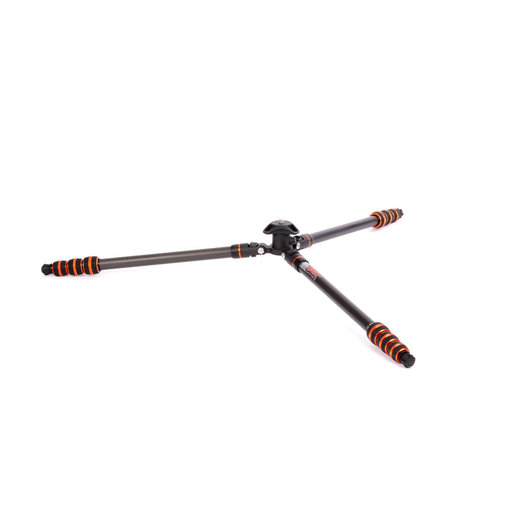 3 Legged Thing Punks Billy 2.0 Carbon Fiber Tripod with AirHed Neo 2.0 Ball Head - Professional Camera Tripod for DSLR, Mirrorless, Video - Perfect for Travel, Landscape & Studio Photography (Black)