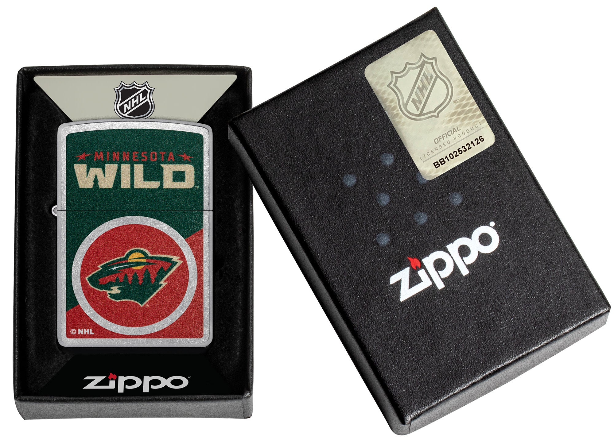 Minnesota Wild Color Image Street Chrome - Premium Hockey Fan Gear for Men & Women - Perfect for Game Day, Tailgating, and Sports Enthusiasts