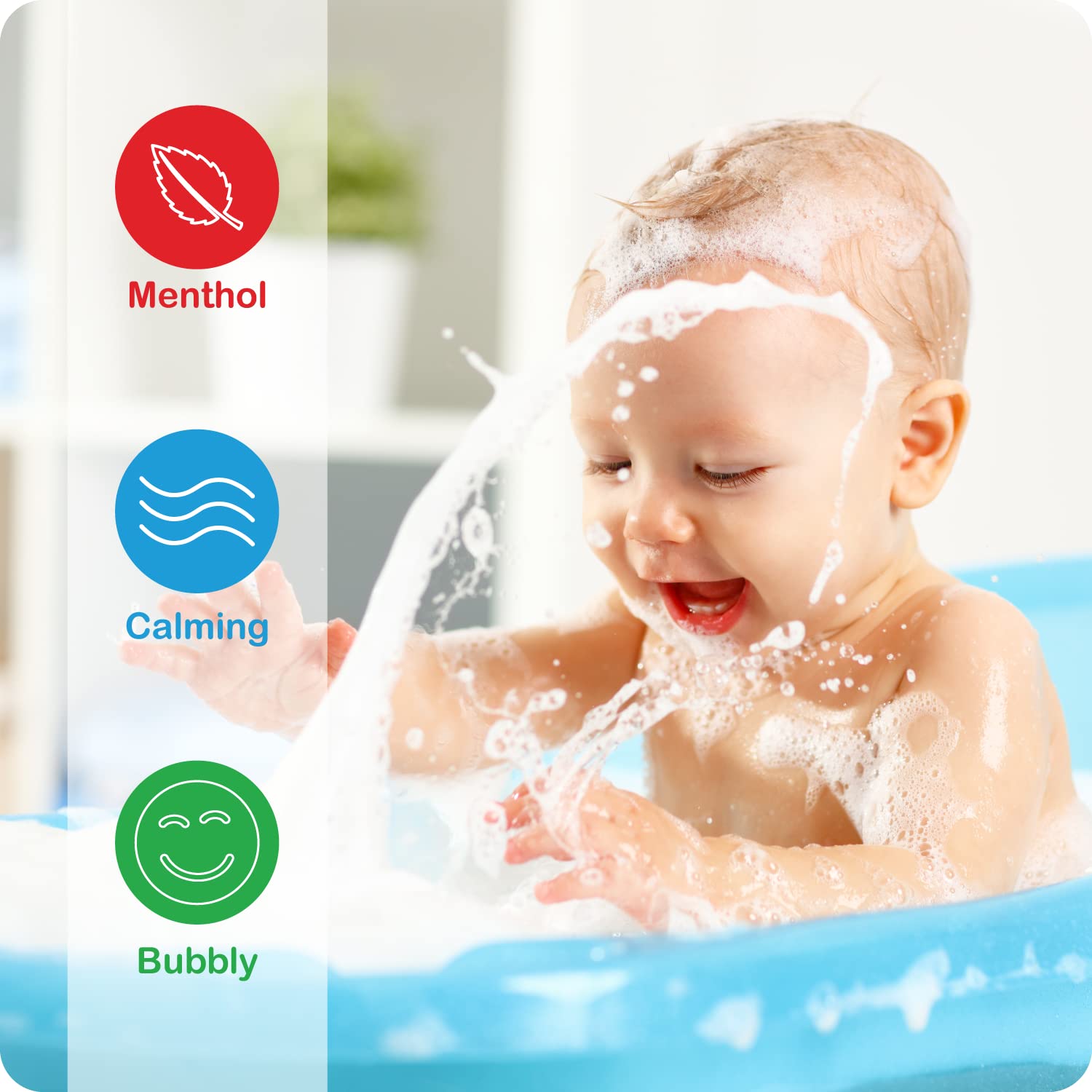 Snufflebabe Baby Bath Bubble Soap - 250ml for Gentle Cleansing & Relaxing Bath Time | Hypoallergenic & Tear-Free Formula