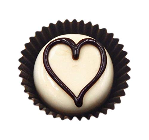 Vanilla with Chocolate Heart