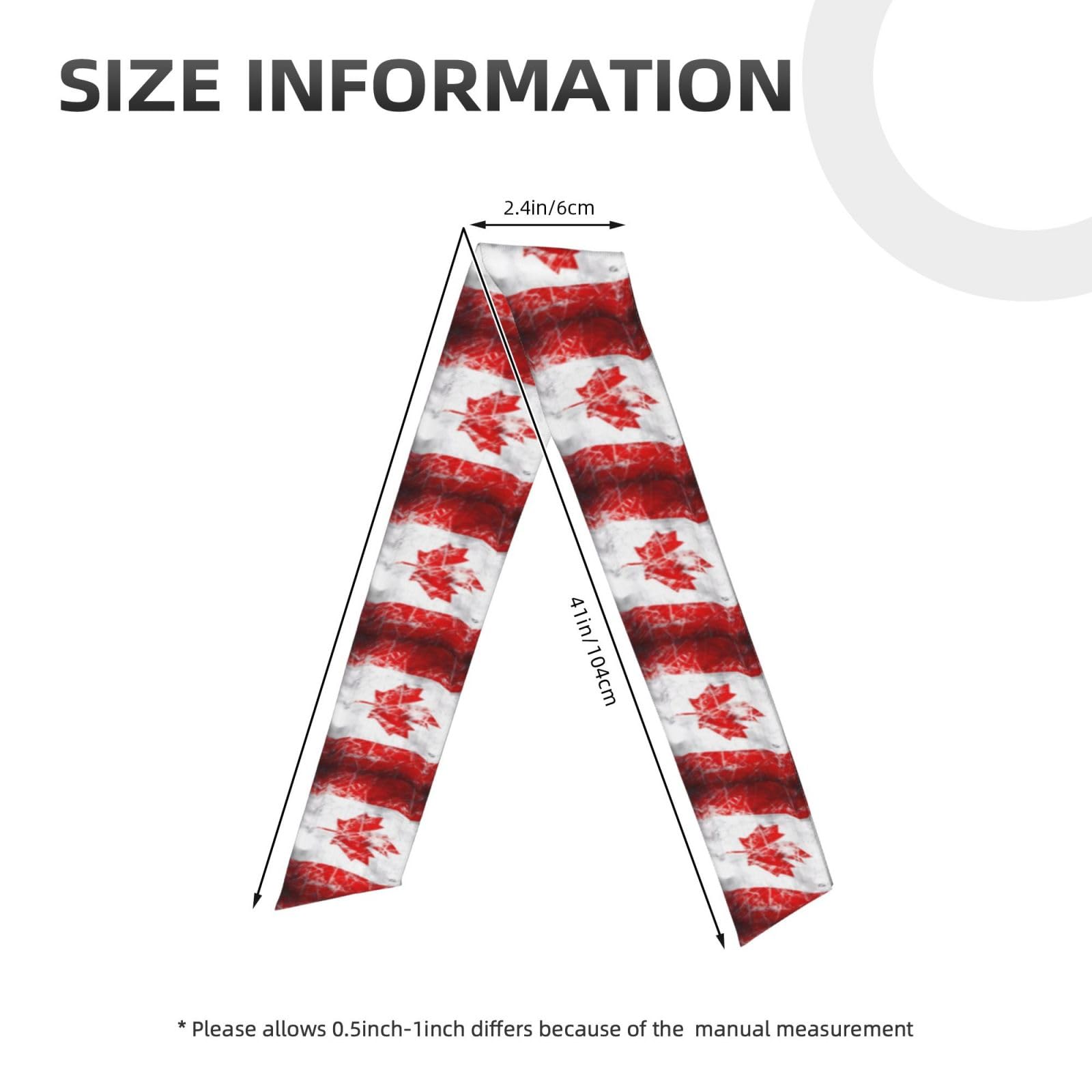 MYGANN Retro Canada Flag Unisex Sports Bandana - Reversible Headband & Neck Scarf for Yoga, Fitness, Jogging, Running, Hiking & Outdoor Activities