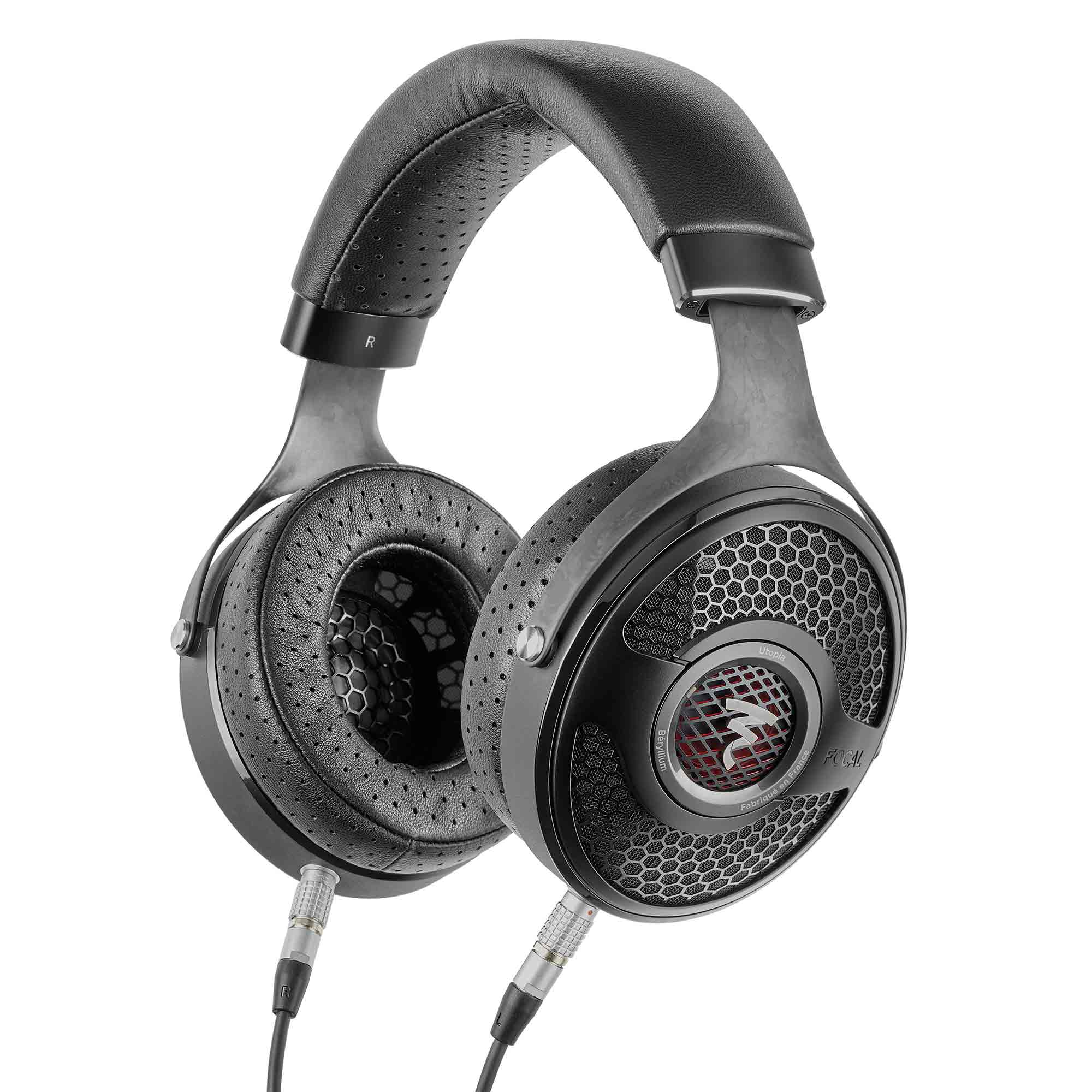 Focal Utopia 2022 Premium High-End Open-Back Headphones - Audiophile-Grade Sound for Home Listening & Studio Monitoring