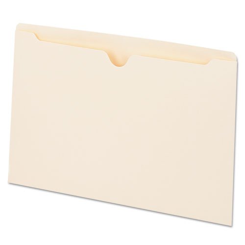 Economical 11-Point Manila Legal File Jackets, 100/Box – Ideal for Office Organization and Document Storage