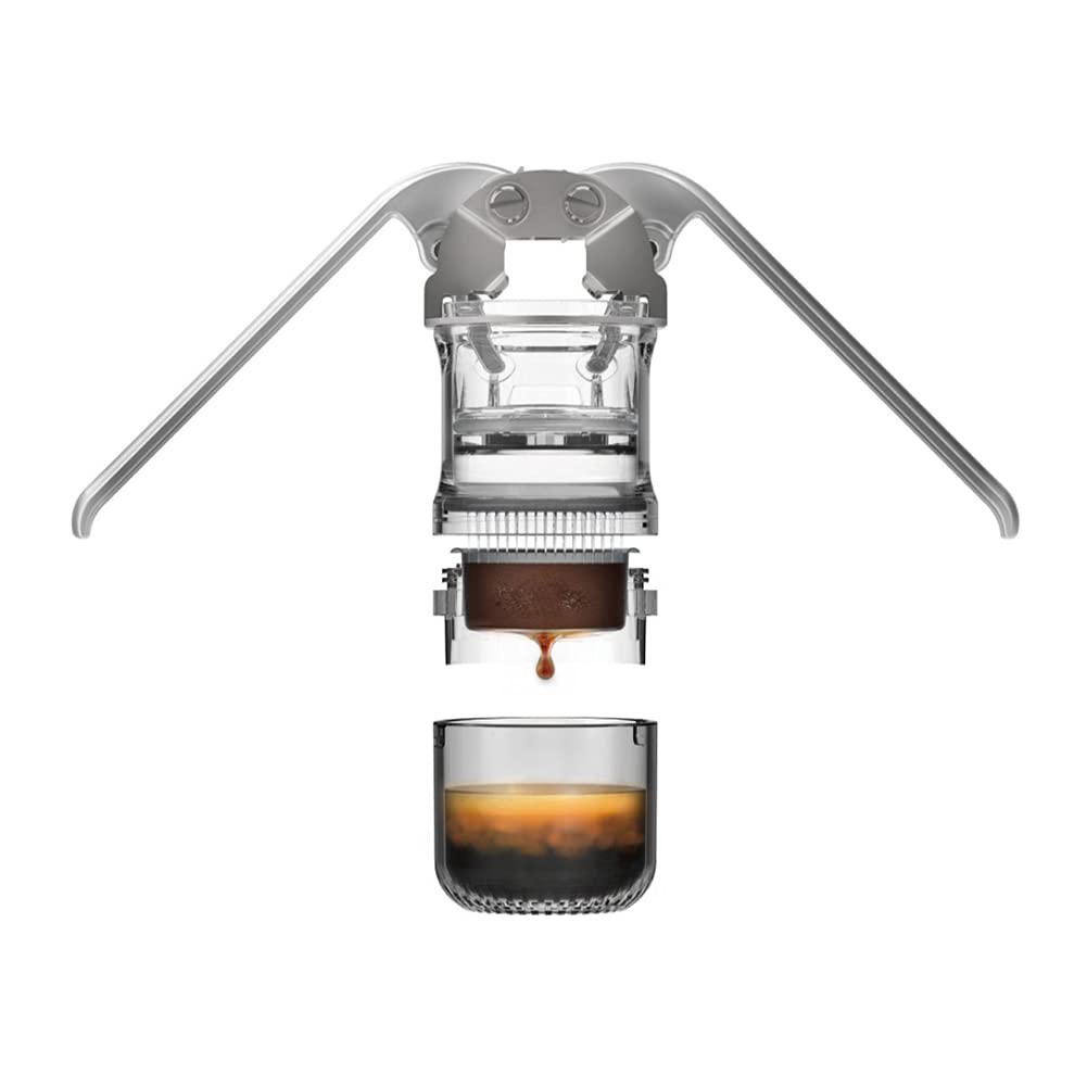 Portable Manual Espresso Maker - Hand Press Coffee Machine for Home & Travel, Compact & Lightweight (Black) - Perfect for Camping, Office, and Outdoor Adventures
