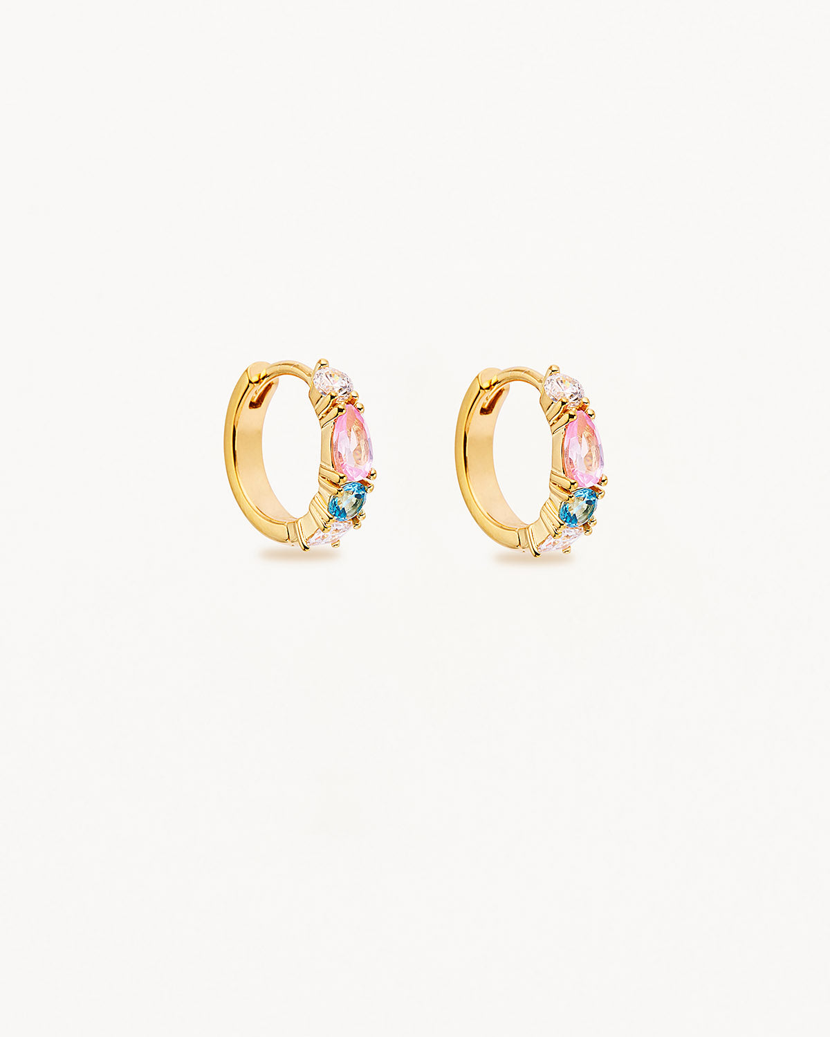 18K Gold Vermeil Huggie Hoop Earrings for Women - Minimalist Dainty Everyday Jewelry for Gifts, Date Night & Special Occasions