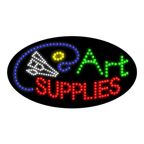 LED Dot Sign #24380 - Bright Art Supplies for Home Decor, Wall Art, and Creative Projects - Perfect for DIY, Parties, and Room Aesthetics