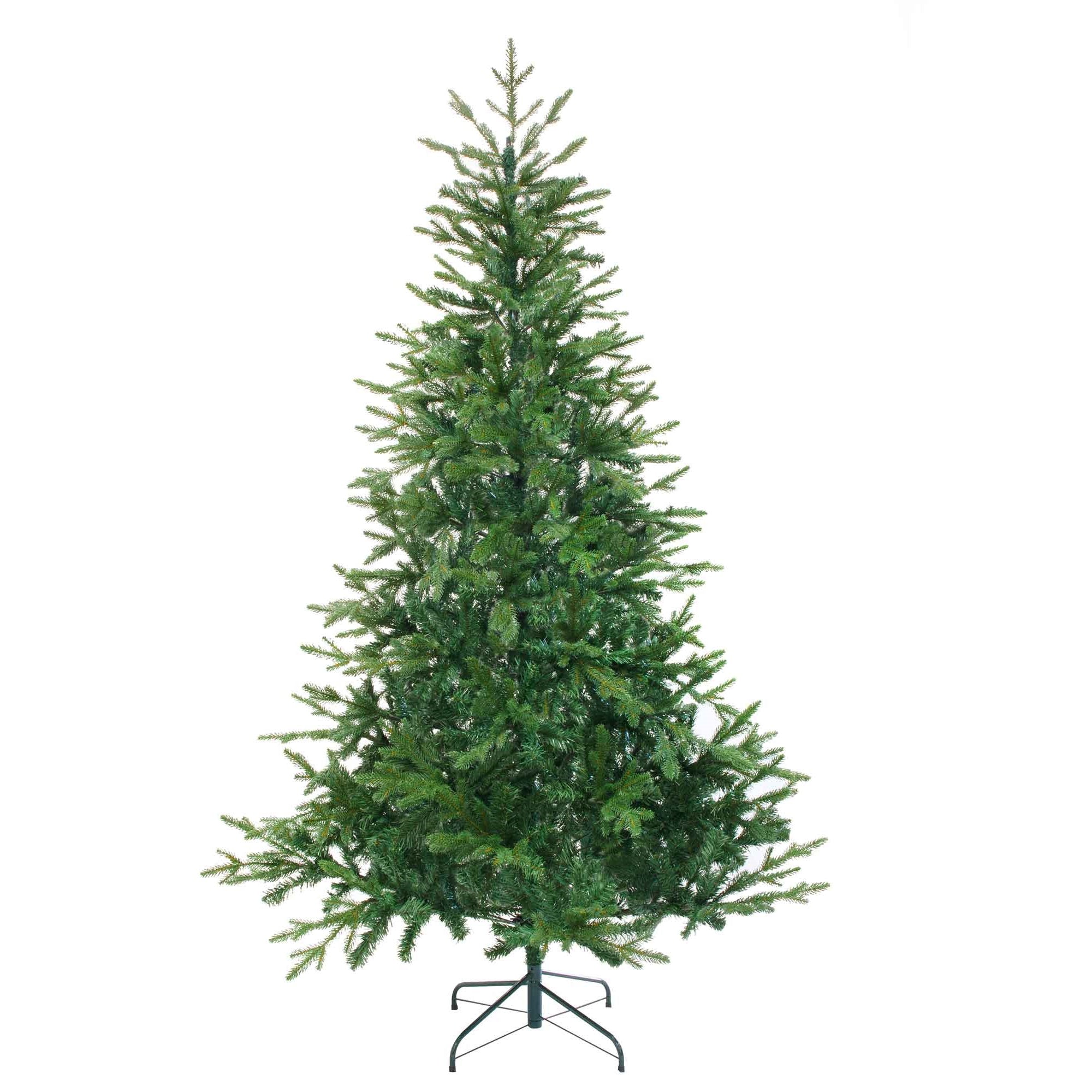7ft Artificial Hinged Christmas Tree with 1400+ PE Tips & PVC Interior - Premium Holiday Decor for Home, Office, and Party Decorations