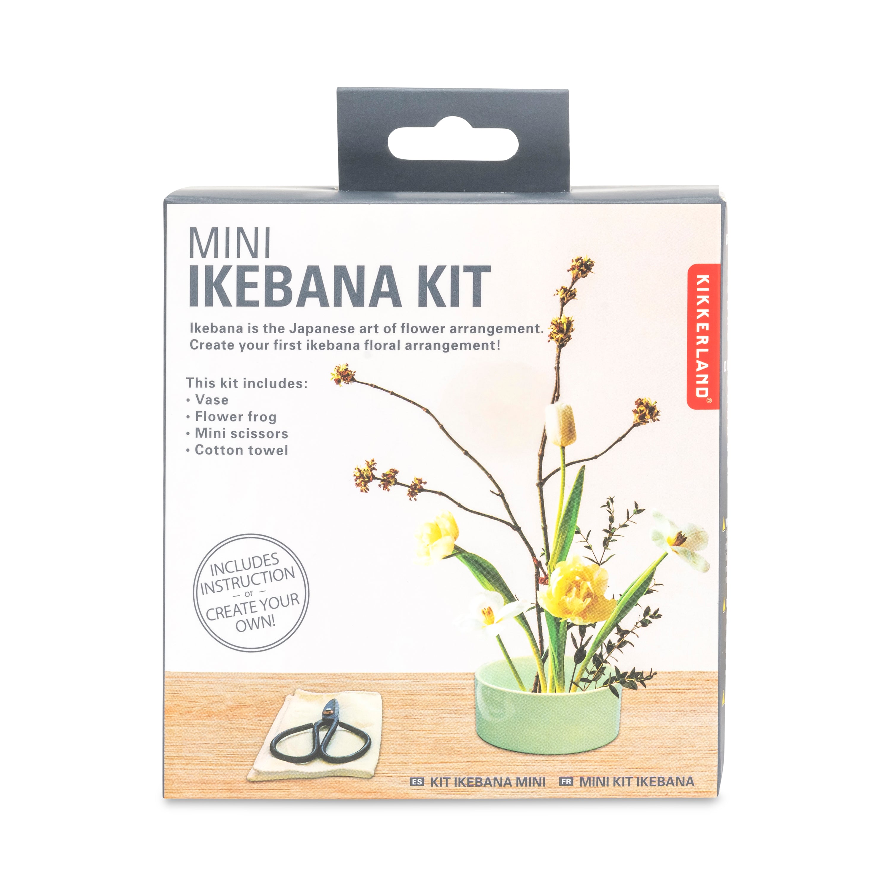 Mini Ikebana Kit - Japanese Flower Arrangement Set for Home Decor, Gifts & Meditation | Perfect for Beginners, Zen Spaces & DIY Floral Art