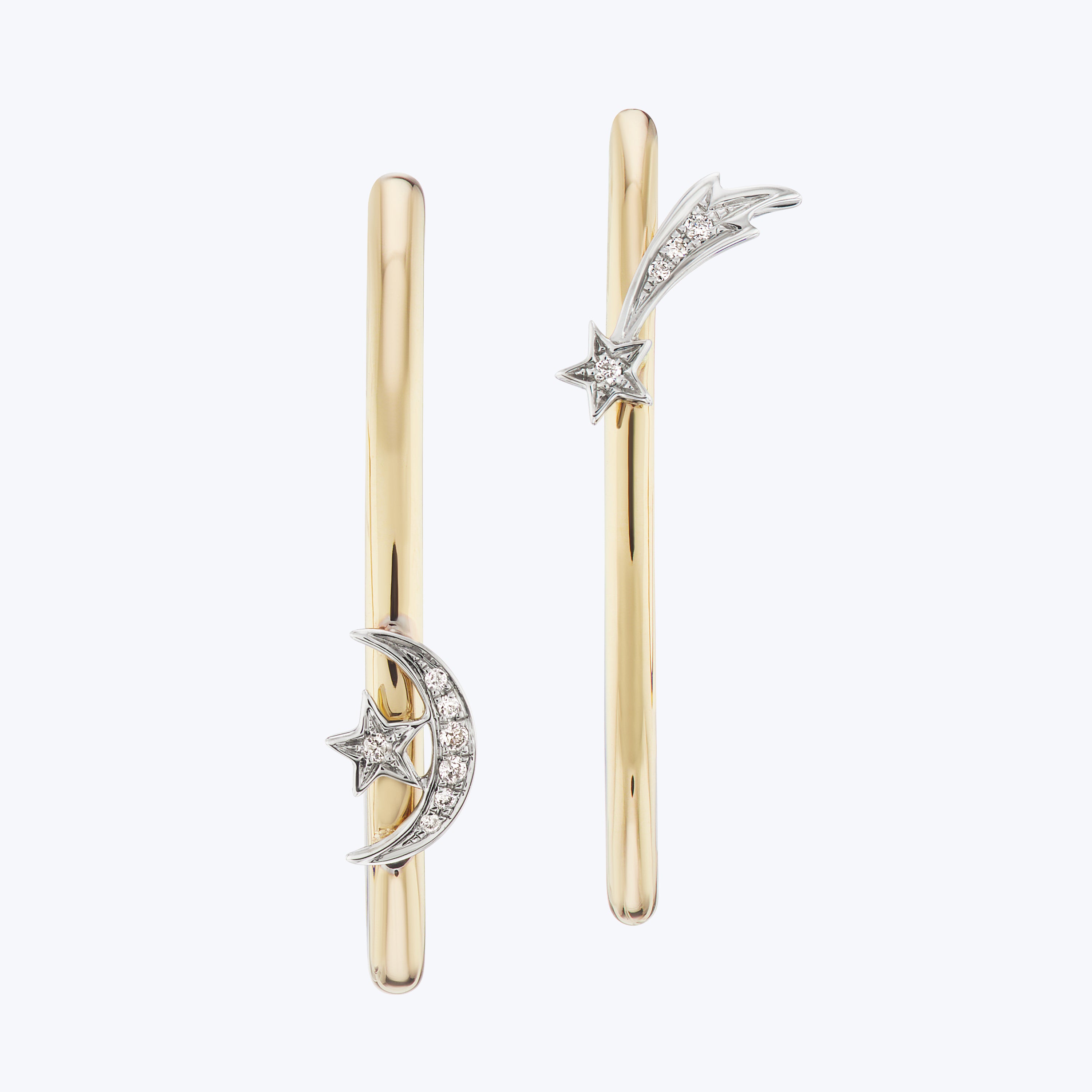 4 Elements Air Hoop Earrings for Women - Lightweight Hypoallergenic Sterling Silver Earrings - Perfect for Everyday Wear, Parties & Special Occasions