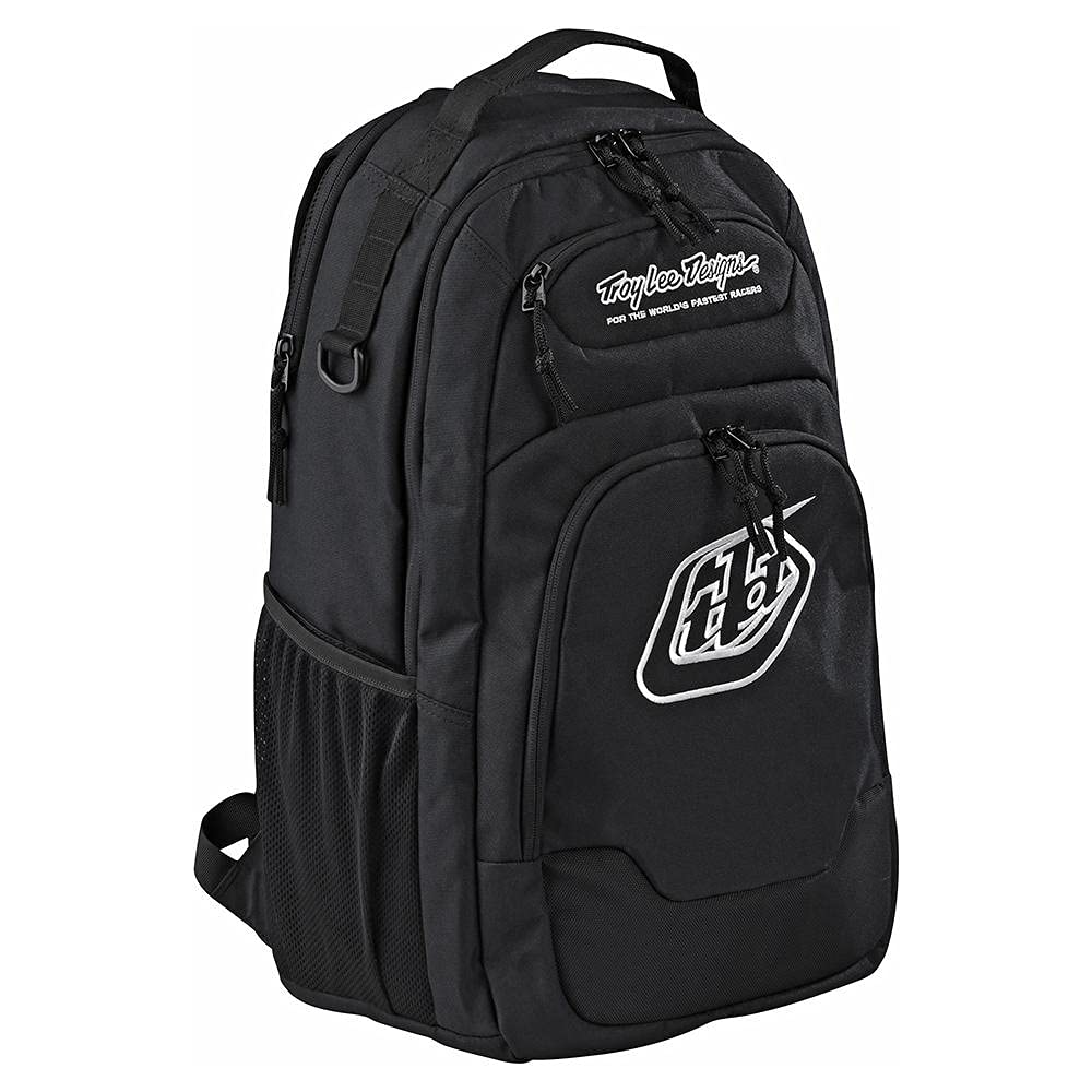 Troy Lee Designs Albek Whitebridge Lightweight Universal Laptop Backpack - 19.6 Inch, Black | Durable Work & Travel Backpack for Men & Women | Perfect for Office, Commuting & Outdoor Adventures