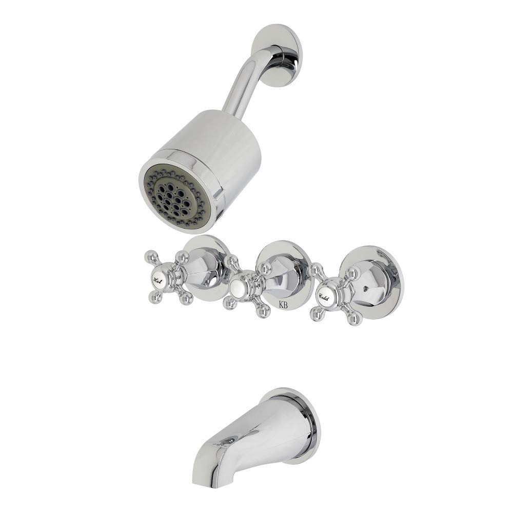Kingston Brass KBX8131BX Metropolitan Bridge Kitchen Faucet - Polished Chrome Finish, 72 x 8 x 7.13 Inches - Perfect for Modern Farmhouse & Industrial Style Kitchens