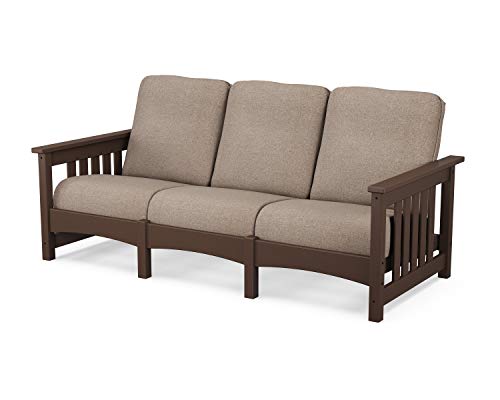 Mahogany / Spiced Burlap
