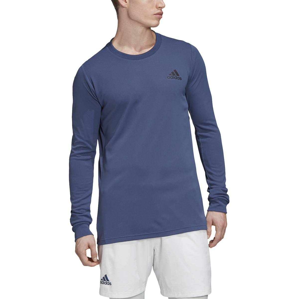 adidas Men's Heat.RDY Long Sleeve T-Shirt - Moisture Wicking Workout Top for Running, Training & Gym | Breathable Performance Shirt for Active Lifestyle