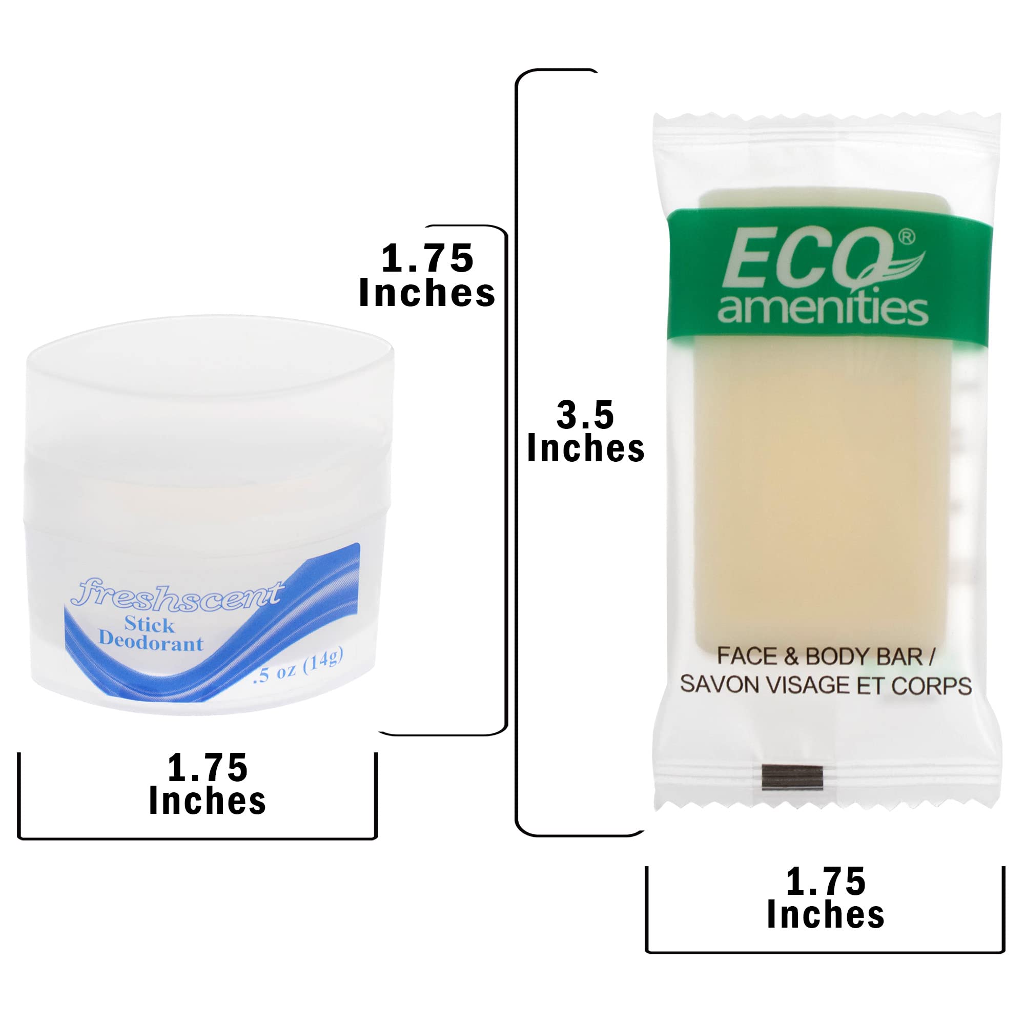 96-Piece Bulk Toiletry Kits - 10-Piece Deluxe Travel Size Personal Care Essentials Set for Hotels, Shelters & Charity Donations - Perfect for Travel, Homeless Assistance & Hospitality Industry Use