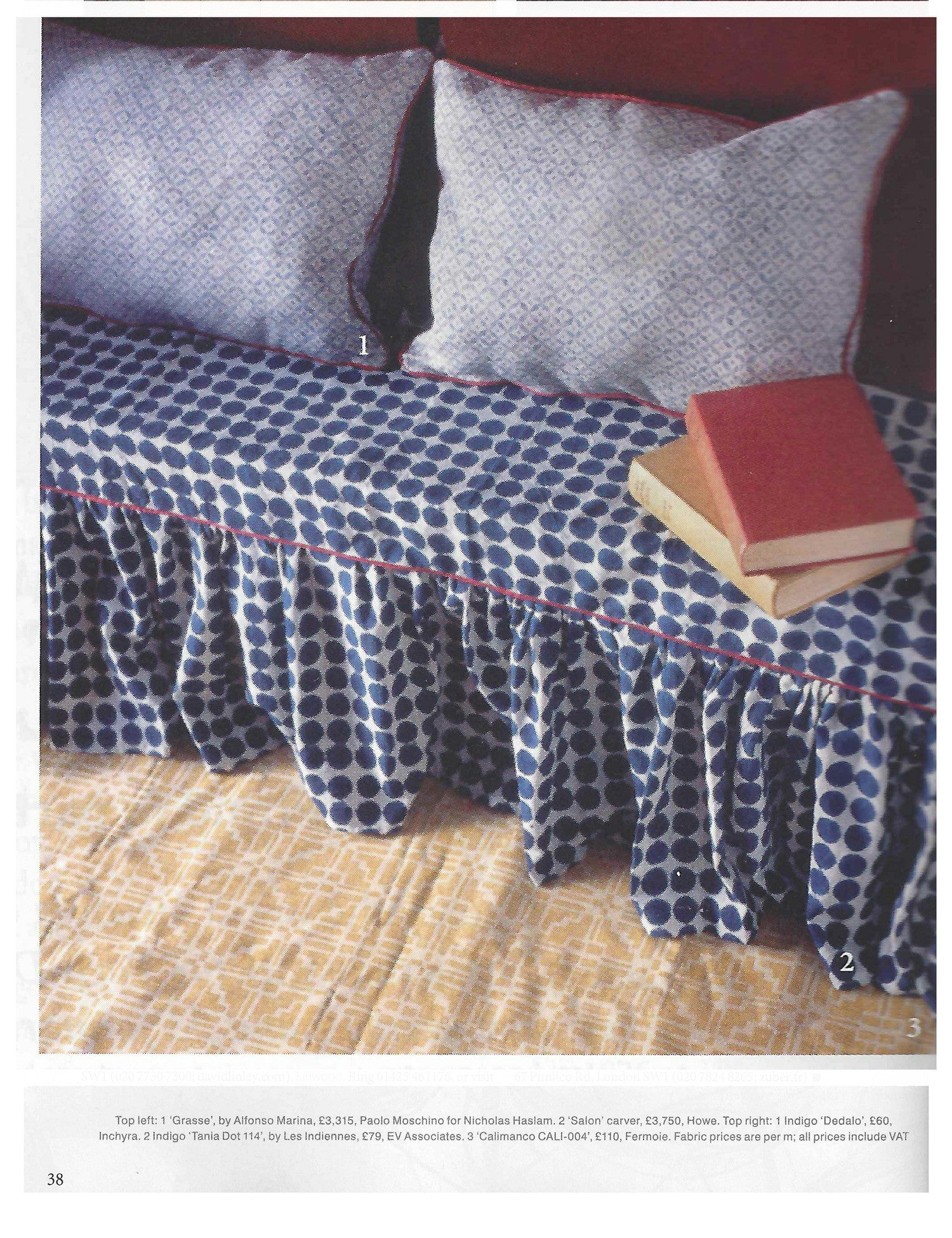Premium Linen Indigo Dye Fabric - Soft & Breathable for Clothing, Home Decor & DIY Crafts | Perfect for Dresses, Curtains & Upholstery
