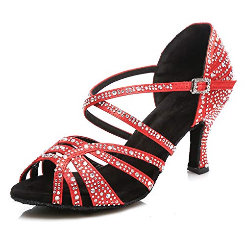 Red(3.93'' Cone Heel)-356