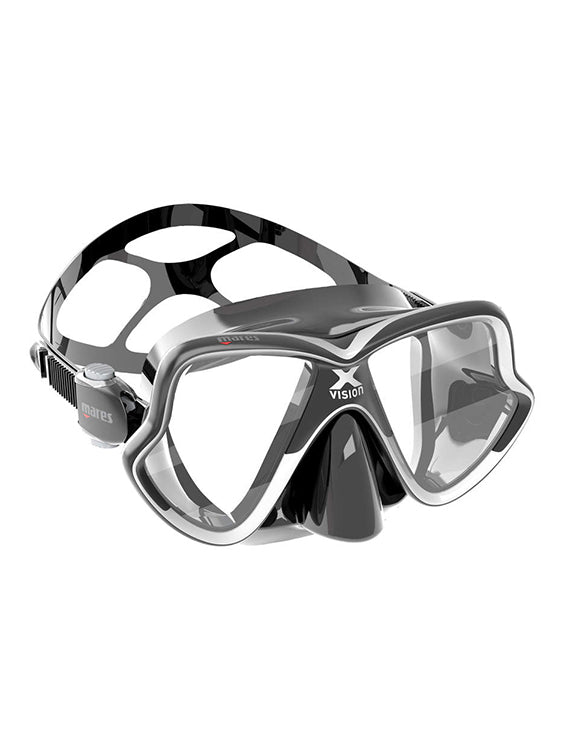 Mares X Vision Mid Scuba Diving Mask - Comfortable & Anti-Fog Snorkeling Gear for Underwater Adventures | Perfect for Ocean, Pool & Freediving