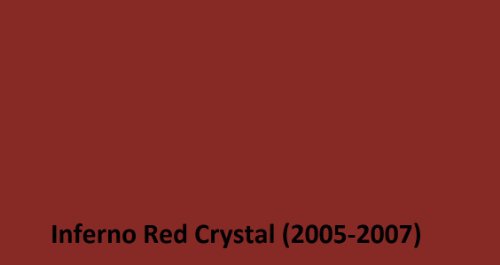 Inferno Red Crystal - (05-07)
