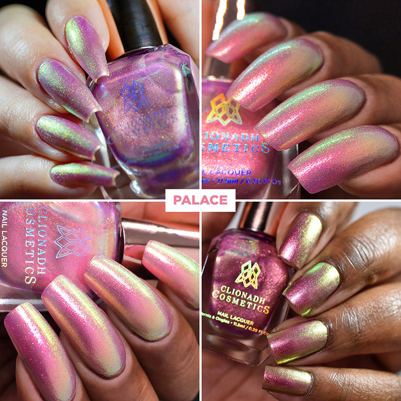 Premium Palace Nail Lacquer - Long Lasting Nail Polish Set with Vibrant Colors - Perfect for Salon, Home Manicures & Special Occasions
