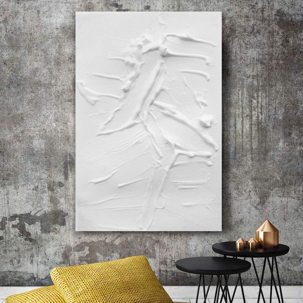 Minimalist Canvas Wall Art - 16x24 Inches Framed Prints for Modern Home Decor, Perfect for Bedroom, Living Room, and Office Spaces