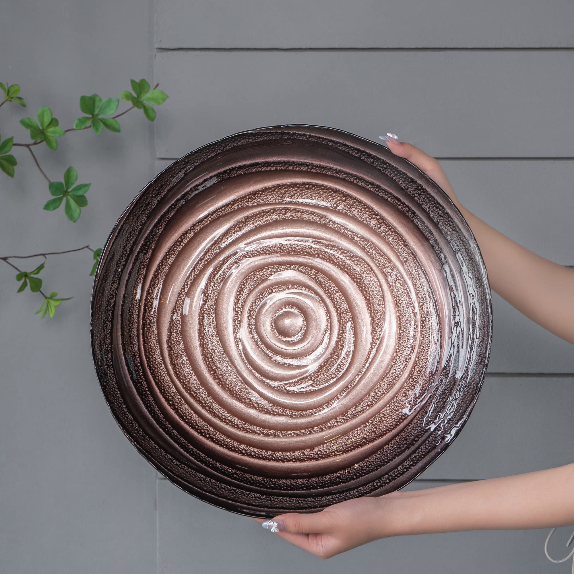 A&B Home Concentric Charger Plate - 16